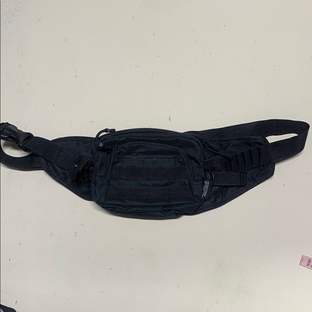 Black Tactical Waist Bag